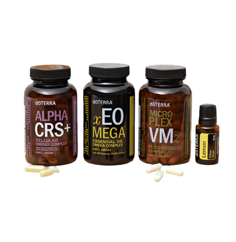 DoTERRA lifelong vitality supplements and lemon oil