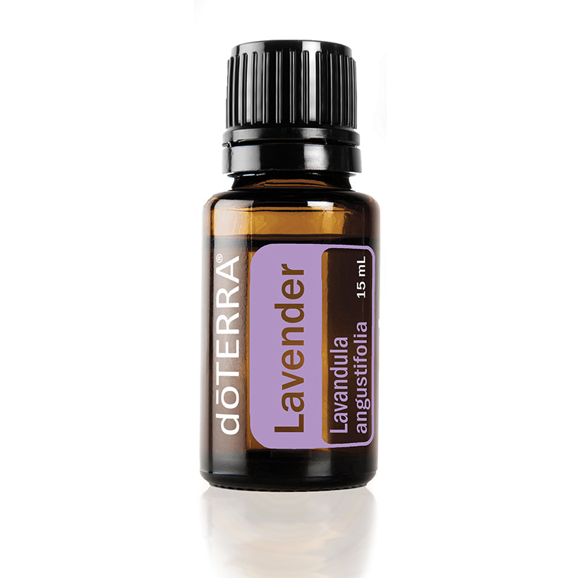 doTERRA Lavender essential oil 15mL bottle, available in New Zealand (NZ) and Australia (AU) from Be Good Organics